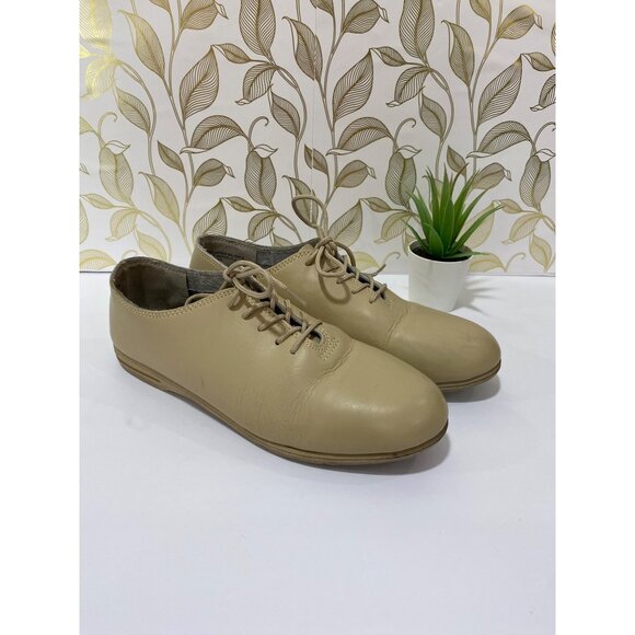 Dinkles womens marching band shoes leather made lightweight tan size 8 - Picture 1 of 7